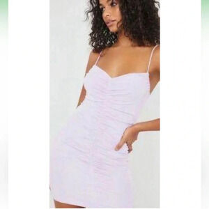 Lavender garage dress